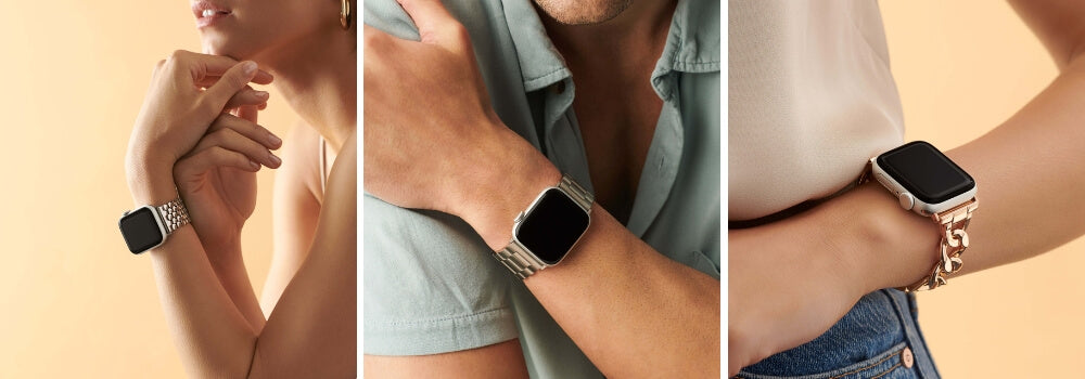 Replacement 38mm/40mm Watch Band For Apple Watch - Twist-O-Flex | Speidel